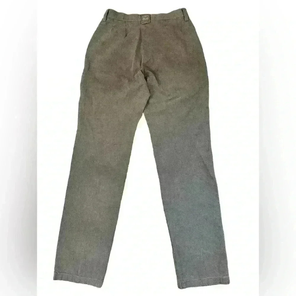 Wrangler Vintage 90s High Waist Straight Pleated Front Pants Women's 2 (24x31) - Picture 3 of 10
